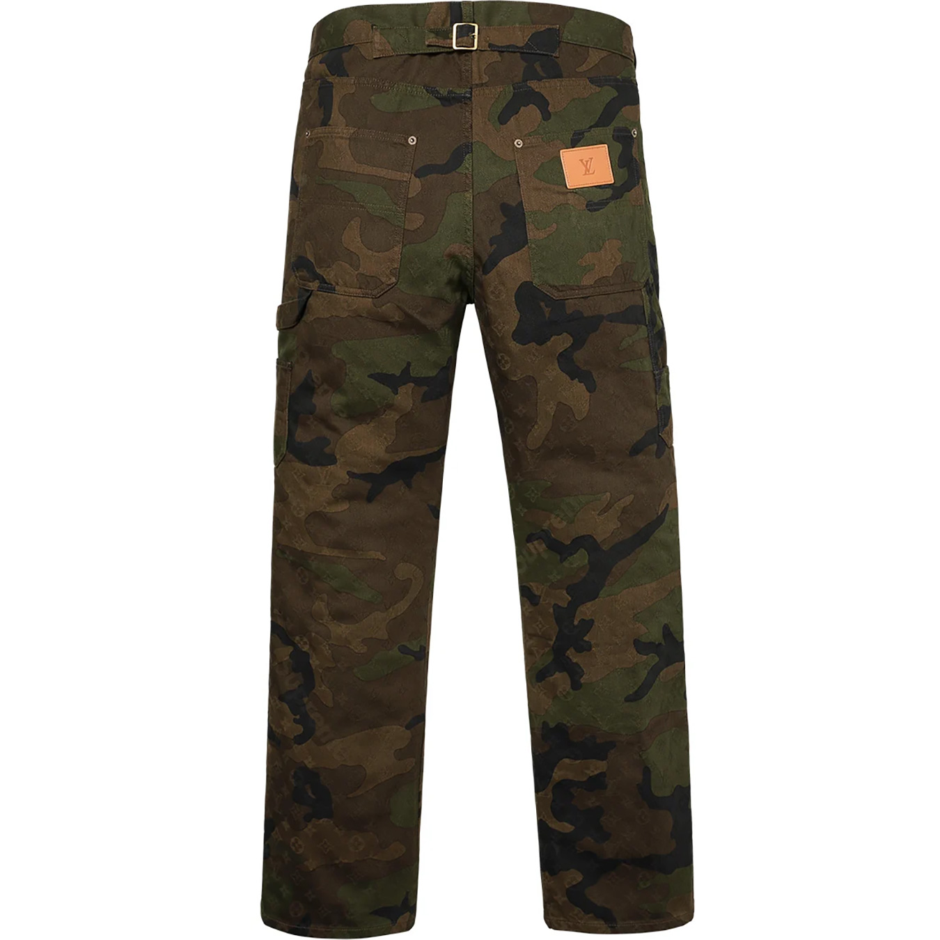 Louis Vuitton/Supreme Jacquard Denim Carpenter Pant view 2